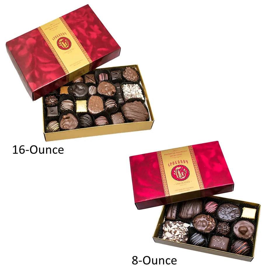 Boxed of Assorted USA-Made Craft Chocolates